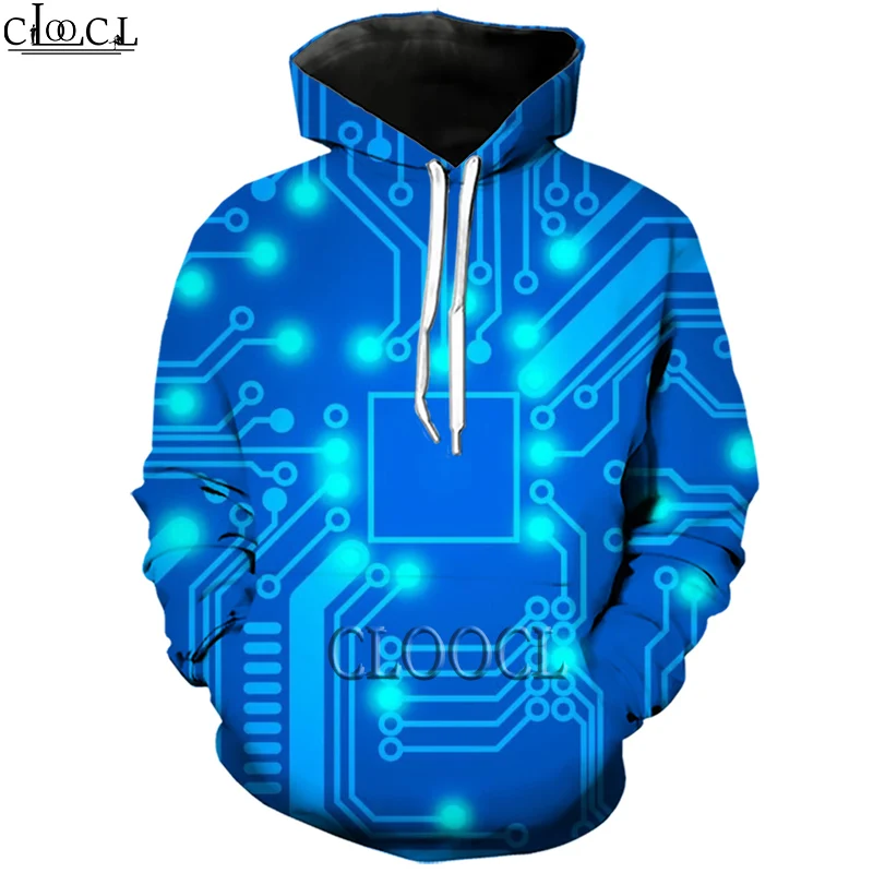CLOOCL Electronic Chip Hoodies for Women Men Hoodie 3D Print Fashion Hoody Pullover Hip Hop Hooded Popular Hot Selling Tops
CLOOCL Electronic Chip Hoodies for Women Men Hoodie 3D Print Fashion Hoody Pullover Hip Hop Hooded Popular Hot Selling Tops