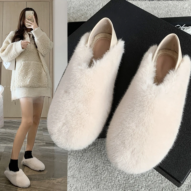 Women Shoes Autumn Casual Female Sneakers Loafers Fur Shallow Mouth Modis Slip-on Round Toe Fall Winter Moccasin New Boat 2021 S
Women Shoes Autumn Casual Female Sneakers Loafers Fur Shallow Mouth Modis Slip-on Round Toe Fall Winter Moccasin New Boat 2021 S