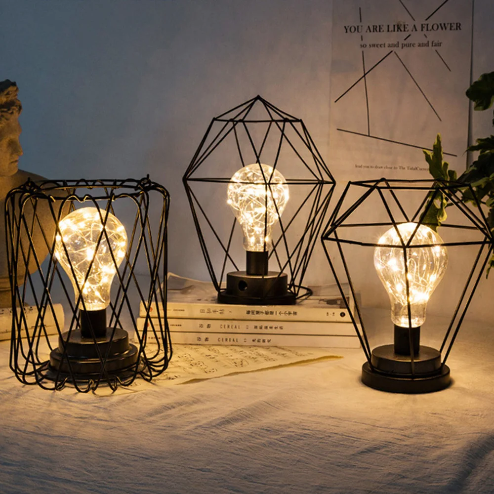 Battery Powered Vintage Table Lamp LED Bedside Lamp Hanging Lantern Lamp Night Lamp with LED Edsion Bulb for Christmas Decor
Battery Powered Vintage Table Lamp LED Bedside Lamp Hanging Lantern Lamp Night Lamp with LED Edsion Bulb for Christmas Decor