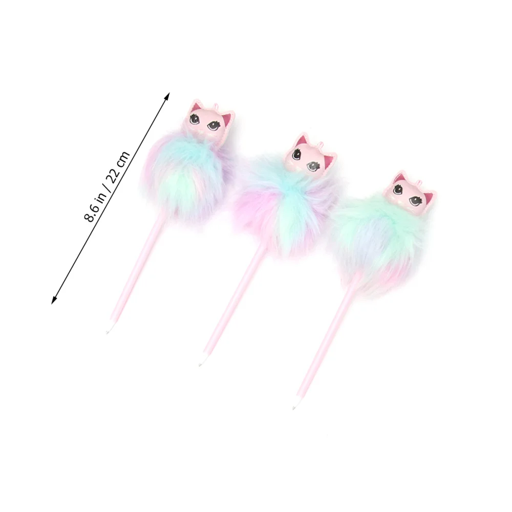 12PCS Student Writing Pen Multi-coloured Plush Ballpoint Pen Personality Craft Pen Stationery Random Color 
12PCS Student Writing Pen Multi-coloured Plush Ballpoint Pen Personality Craft Pen Stationery Random Color