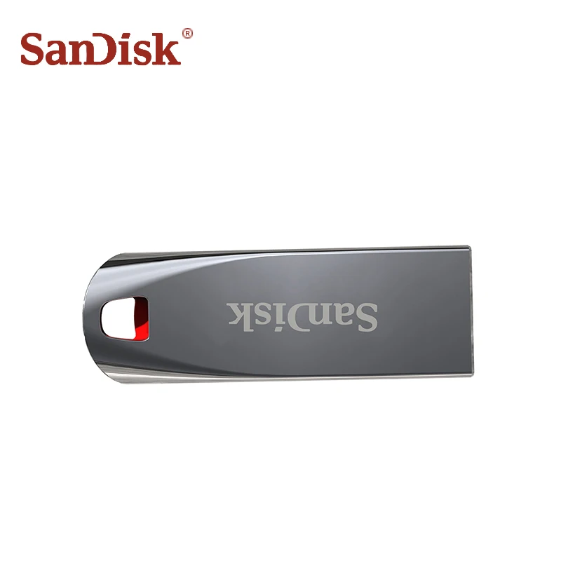 SanDisk Metal CZ71 USB флэш-накопитель 64 ГБ 32 16 8 2 0 Pendirve оригинальная флеш-память Флешка usb