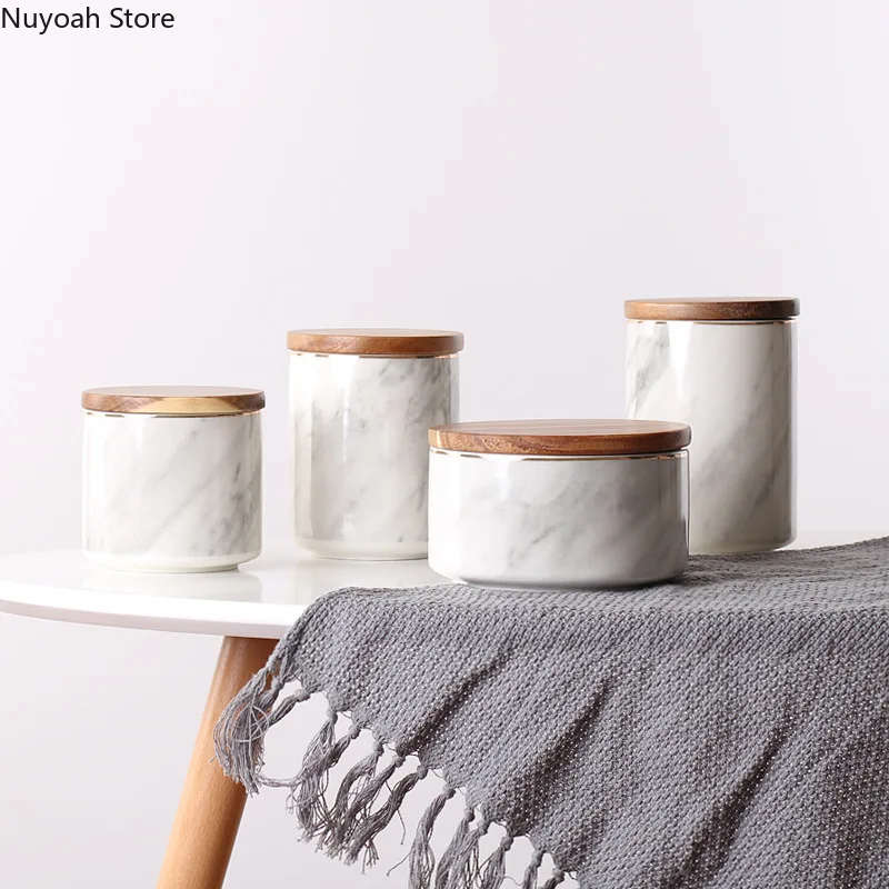 Nordic Creative Kitchen Ceramic Sealed Pot Coffee Bottle Tea Leaf Storage Seasoning Box Storage Jar with Lid Modern Home Storage
Nordic Creative Kitchen Ceramic Sealed Pot Coffee Bottle Tea Leaf Storage Seasoning Box Storage Jar with Lid Modern Home Storage