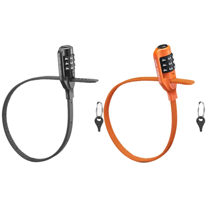 HOT ULAC 2 Set Bike Cable Lock Multi Stable Bicycle Helmet Lock Password Cycling Lock for MTB Road Bike Orange & Black
HOT ULAC 2 Set Bike Cable Lock Multi Stable Bicycle Helmet Lock Password Cycling Lock for MTB Road Bike Orange & Black