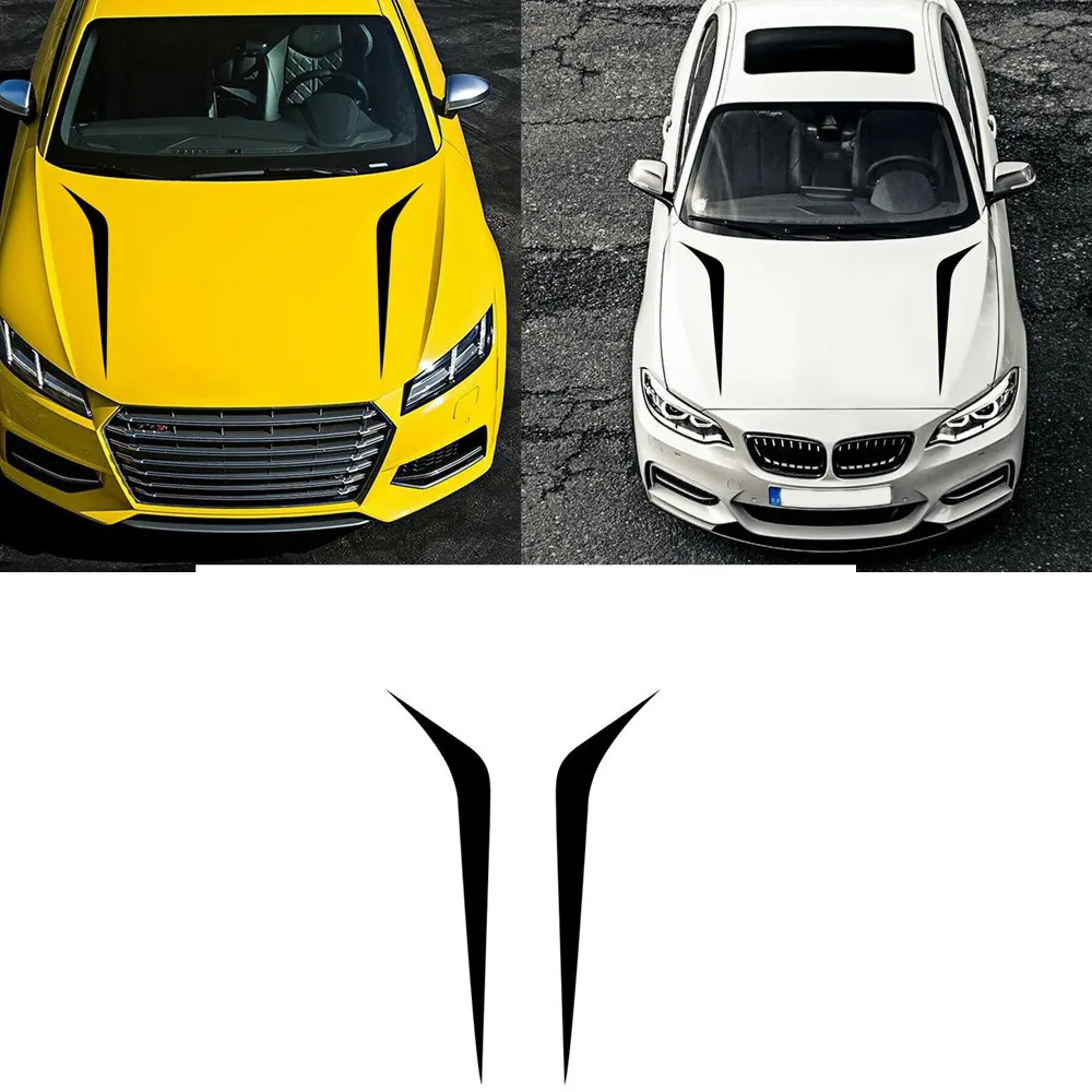 2Pcs Car SUV Truck Racing Hood Stripes Decal Vinyl Stickers Trim Black Universal PVC Material Car Body Side Decals Car Decoratio
2Pcs Car SUV Truck Racing Hood Stripes Decal Vinyl Stickers Trim Black Universal PVC Material Car Body Side Decals Car Decoratio