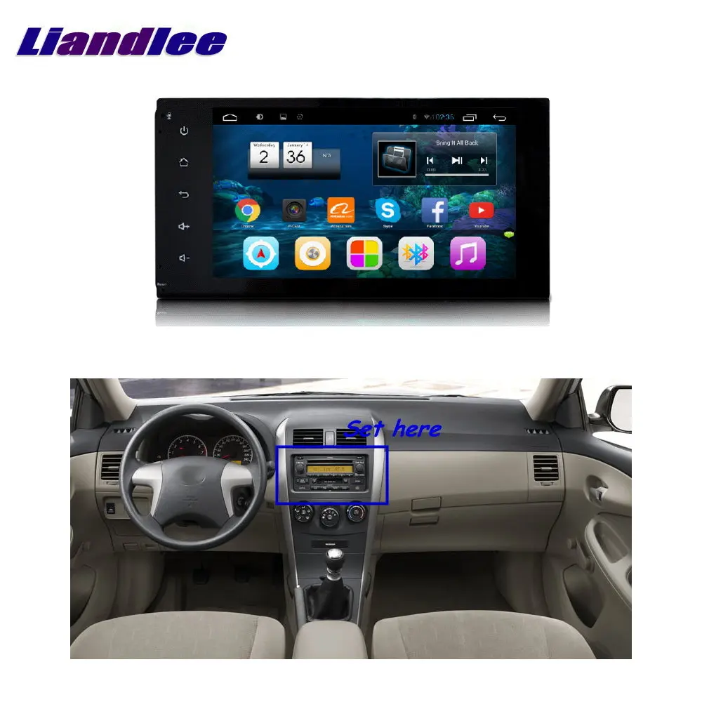 Car Android 8.1 For Toyota Corolla Fielder 2000-2013 Radio Player GPS Nav Navi Map Navigation HD Touch Screen TV Multimedia
Car Android 8.1 For Toyota Corolla Fielder 2000-2013 Radio Player GPS Nav Navi Map Navigation HD Touch Screen TV Multimedia