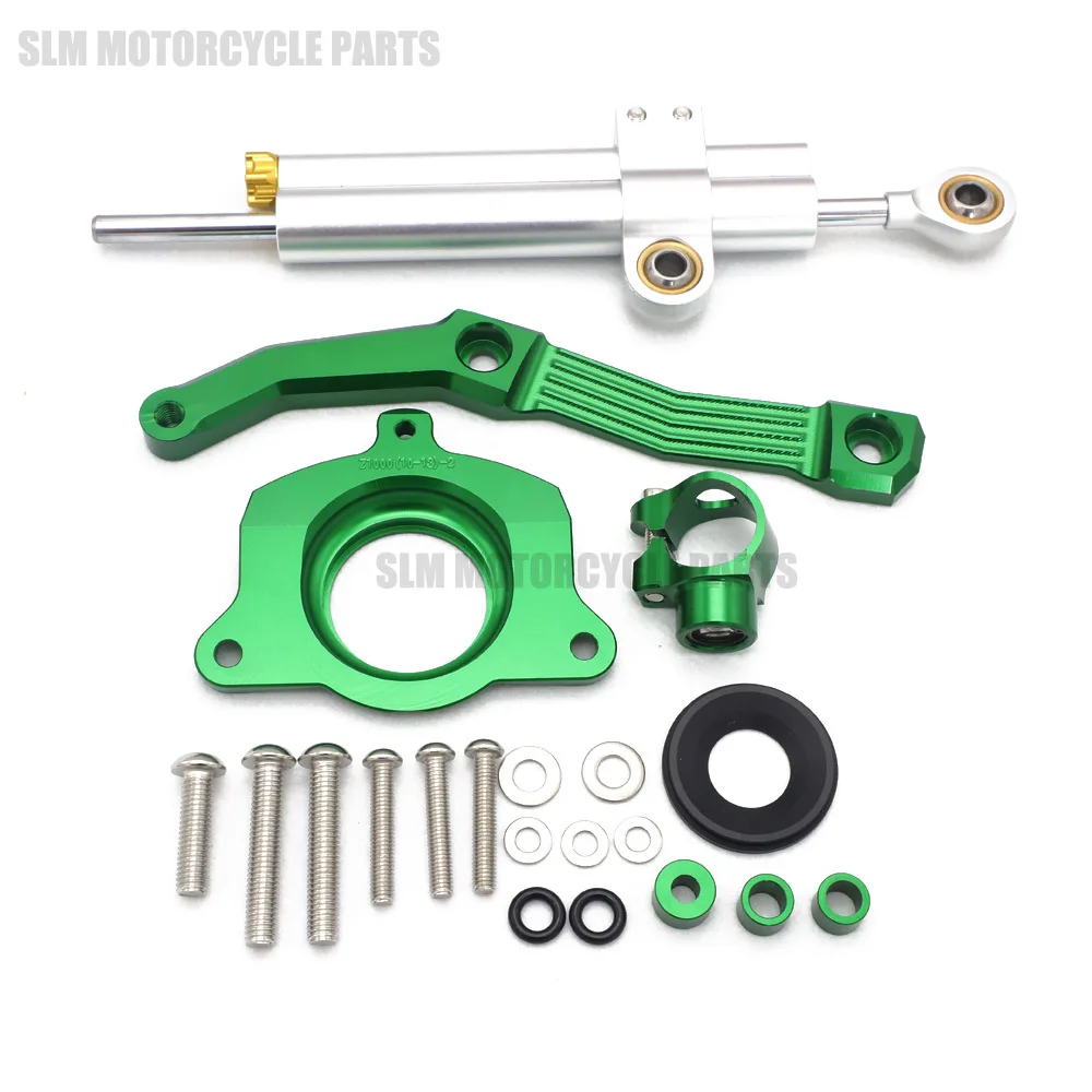Для KAWASAKI Z1000 Z 1000 2010-2011 2012 2013 Мотоцикл с ЧПУ демпфер рулевой Стабилизатор Линейный