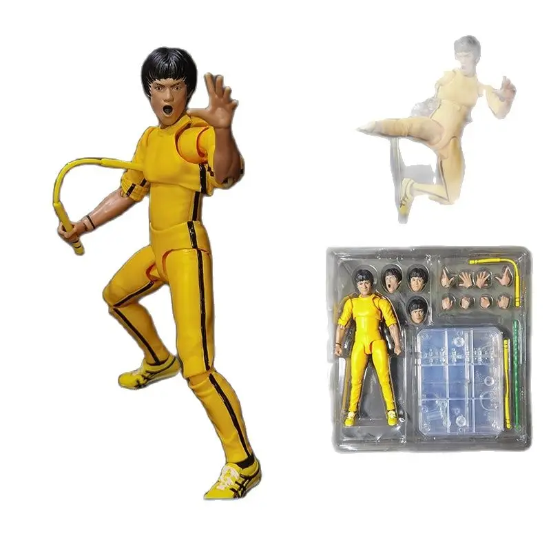 SHF Bruce Lee joints Can Be Done To Send The Bracket Yellow Deluxe Version Of The Nunchaku Model toys Doll
SHF Bruce Lee joints Can Be Done To Send The Bracket Yellow Deluxe Version Of The Nunchaku Model toys Doll