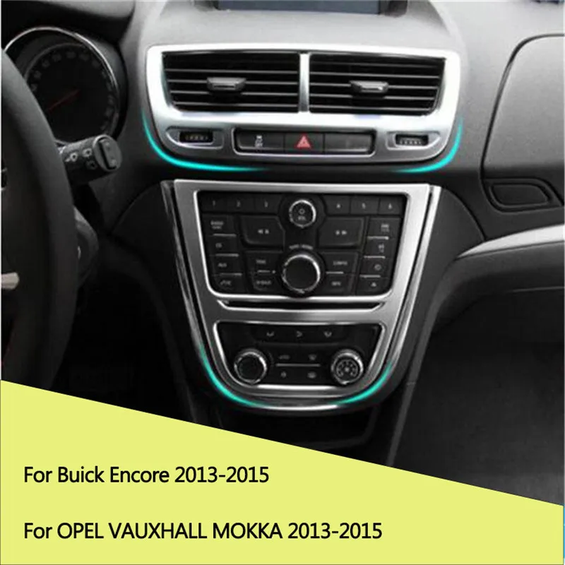 Car Accessories center Dashboard air conditioning outlet air vent decoration frame for Buick Encore OPEL VAUXHALL MOKKA 2013-15
Car Accessories center Dashboard air conditioning outlet air vent decoration frame for Buick Encore OPEL VAUXHALL MOKKA 2013-15