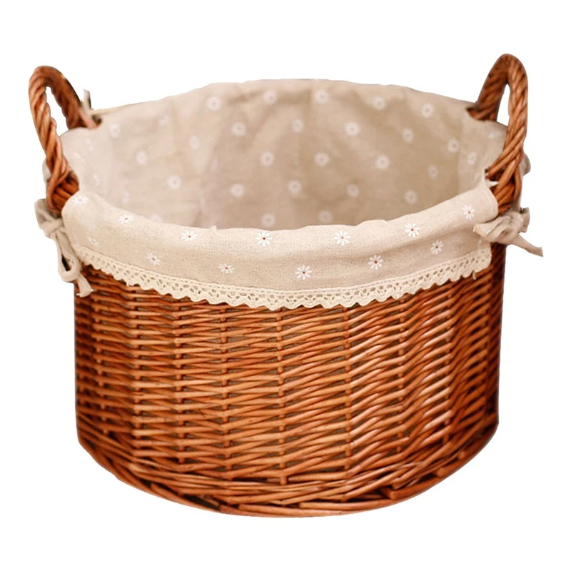 New Picnic Basket for Wedding Home Kitchen Food Picnic Bread Sundry Container Fruit Storage
New Picnic Basket for Wedding Home Kitchen Food Picnic Bread Sundry Container Fruit Storage