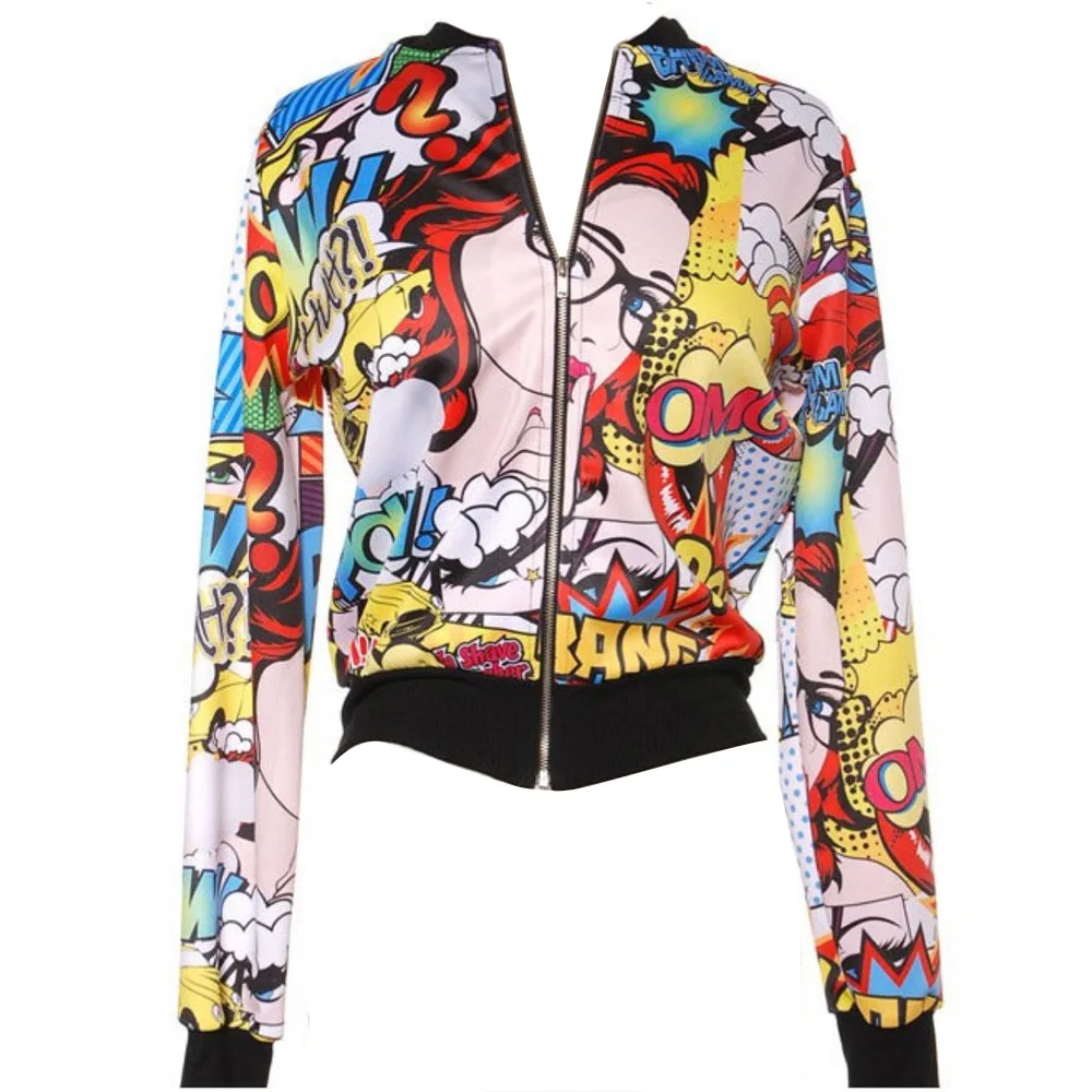 Cartoon Printed Long Sleeve Coats And Jacket Classic Fashion Office Wear High Street Ladies Tops Casual Outfits
Cartoon Printed Long Sleeve Coats And Jacket Classic Fashion Office Wear High Street Ladies Tops Casual Outfits