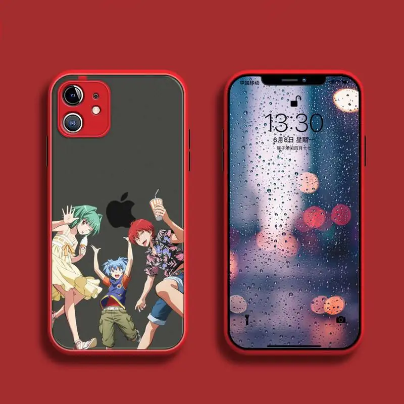 Assassination Classroom Phone Case For iPhone 12 11 Mini Pro XR XS Max 7 8 Plus X Matte transparent White Cover
Assassination Classroom Phone Case For iPhone 12 11 Mini Pro XR XS Max 7 8 Plus X Matte transparent White Cover
