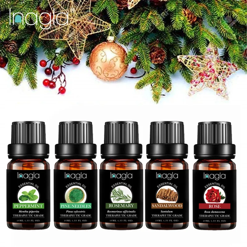 

Inagla Pine Needles Essential Oil Pure Natural 10ML Pure Essential Oils Aromatherapy Diffusers Oil Relieve Stress pine scent