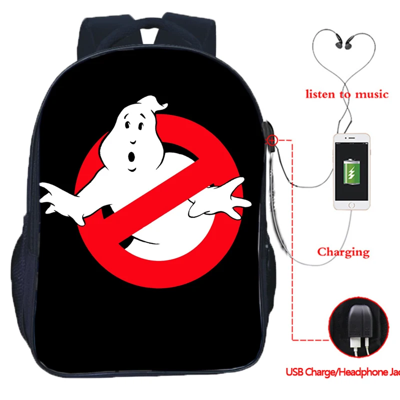 Ghostbusters USB Backpack Novelty Funny Men Women Laptop Teen Multifunction Creative School Bag Boy Girl USB Charge Travel Bag
Ghostbusters USB Backpack Novelty Funny Men Women Laptop Teen Multifunction Creative School Bag Boy Girl USB Charge Travel Bag