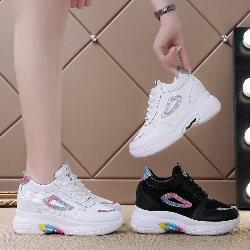 Hidden Wedge Tenis Training Shoes Breathable Mesh Height Increased Platform Running Shoes For Women Sneakers Zapatos De Mujer
Hidden Wedge Tenis Training Shoes Breathable Mesh Height Increased Platform Running Shoes For Women Sneakers Zapatos De Mujer
