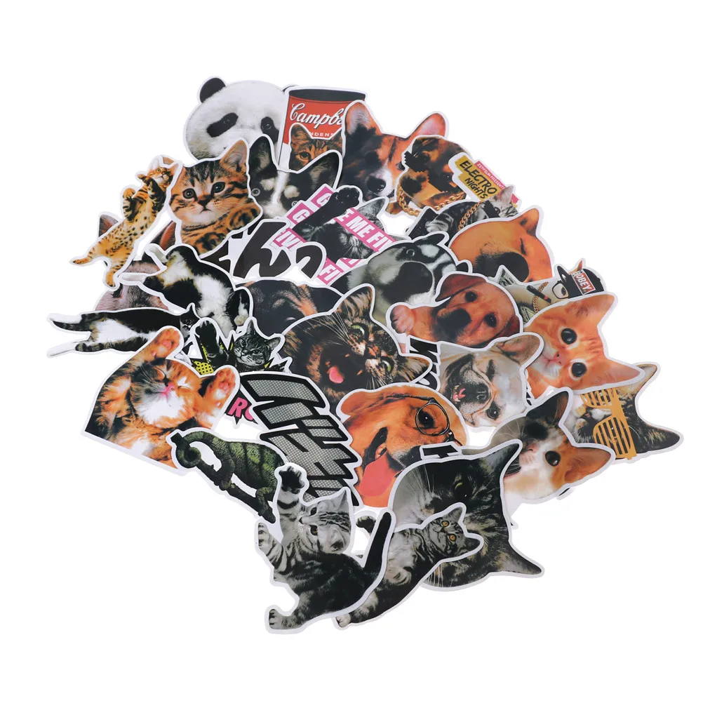 30Pcs/Bag Skateboard Laptop Bicycles Notebook Car DIY Decal Stickers Cute Pets Stickers
30Pcs/Bag Skateboard Laptop Bicycles Notebook Car DIY Decal Stickers Cute Pets Stickers