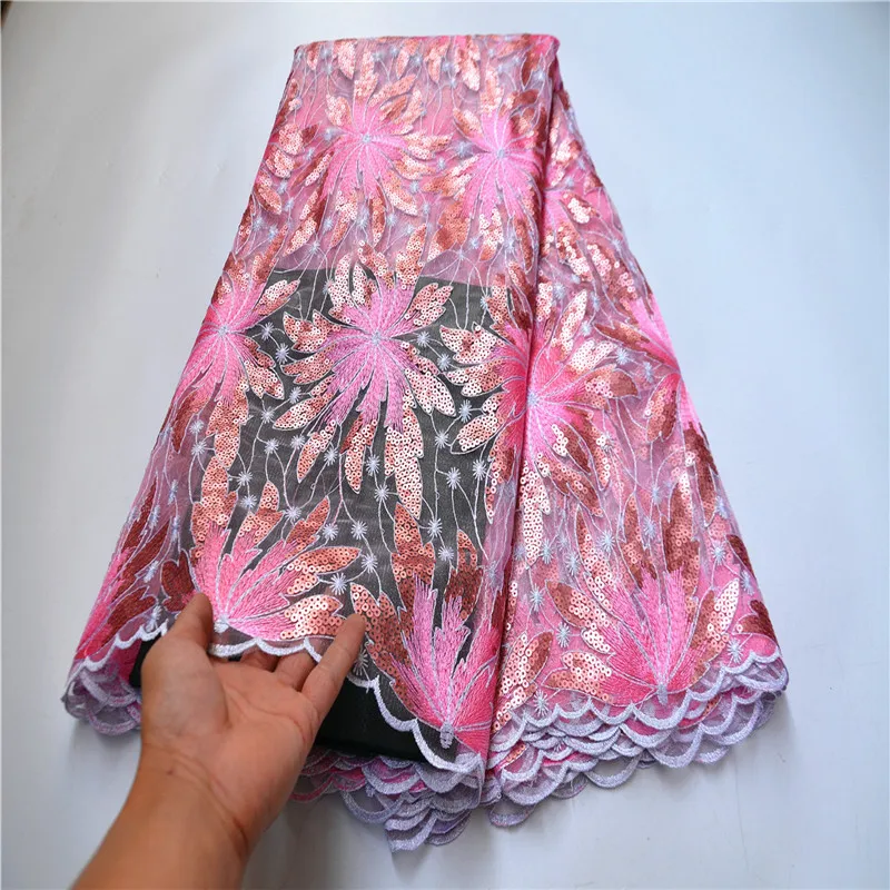 African Net Lace Fabric High Quality Tulle Mesh Lace Fabric Nigerian French 5Yards Sequins Tulle Lace FLP-1124
African Net Lace Fabric High Quality Tulle Mesh Lace Fabric Nigerian French 5Yards Sequins Tulle Lace FLP-1124