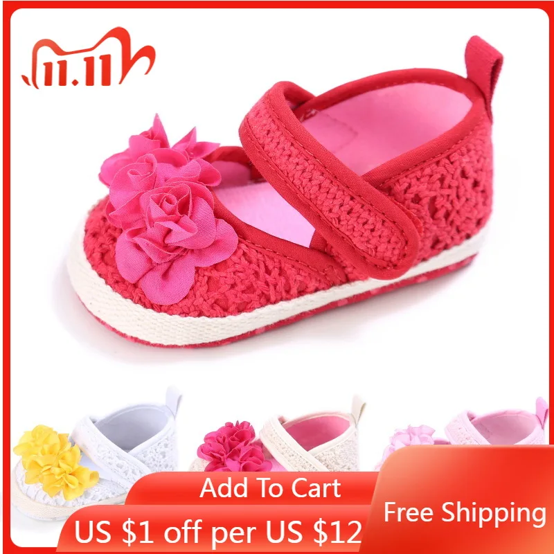 Newborn Baby Shoes Toddler Soft Hot Sale Cotton Fabric Flower Ball Princess Baby Girl Shoes First Walkers Shoes
Newborn Baby Shoes Toddler Soft Hot Sale Cotton Fabric Flower Ball Princess Baby Girl Shoes First Walkers Shoes