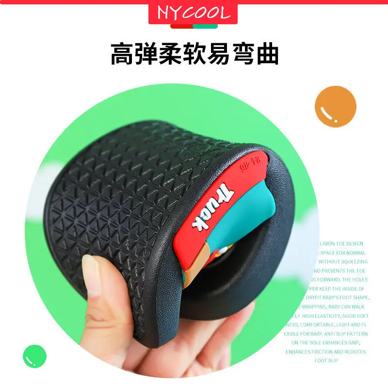 NYCOOL NeZha Cartoon Children Slippers Boys Outdoor Beach Shoes Non-Slip Soft Home Bath Baby Kids Flip Flops Parent-child Shoes
NYCOOL NeZha Cartoon Children Slippers Boys Outdoor Beach Shoes Non-Slip Soft Home Bath Baby Kids Flip Flops Parent-child Shoes