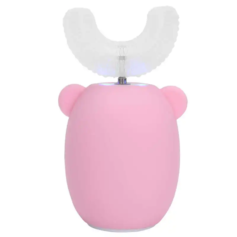 U-Shaped Toothbrush Electric Teeth Cleaning Brush for 2-12 Years Old Children Kids Oral Care Teethbrush Dental Accessories c 
U-Shaped Toothbrush Electric Teeth Cleaning Brush for 2-12 Years Old Children Kids Oral Care Teethbrush Dental Accessories c