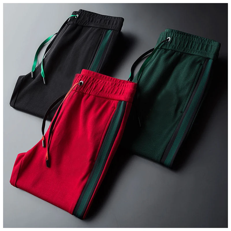 Light luxury autumn new casual pants men's fashion knitted sports pants men's casual feet elastic slim pants
Light luxury autumn new casual pants men's fashion knitted sports pants men's casual feet elastic slim pants