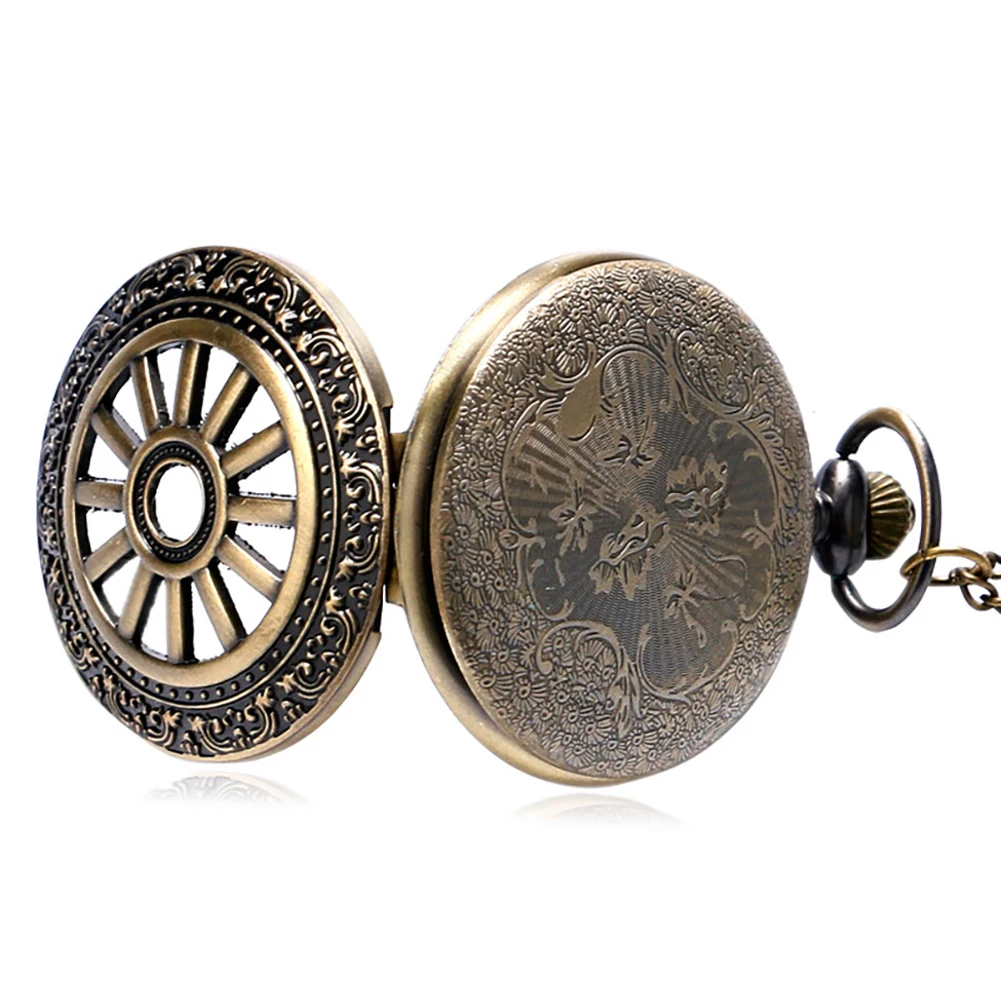 Hollow Pocket Watch Men Women Flip Cover Big Clock Brass Golden Digital Quartz Dial Durable Slim Chain Pendant Retro Present
Hollow Pocket Watch Men Women Flip Cover Big Clock Brass Golden Digital Quartz Dial Durable Slim Chain Pendant Retro Present