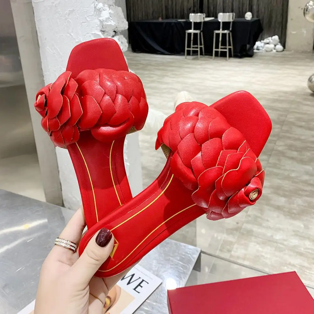 Mules Design Slippers 2021 Women Summer Slides Genuine Leather Open Toe Flat Casual Sandal Female Beach Flip Flops Size 41 42
Mules Design Slippers 2021 Women Summer Slides Genuine Leather Open Toe Flat Casual Sandal Female Beach Flip Flops Size 41 42