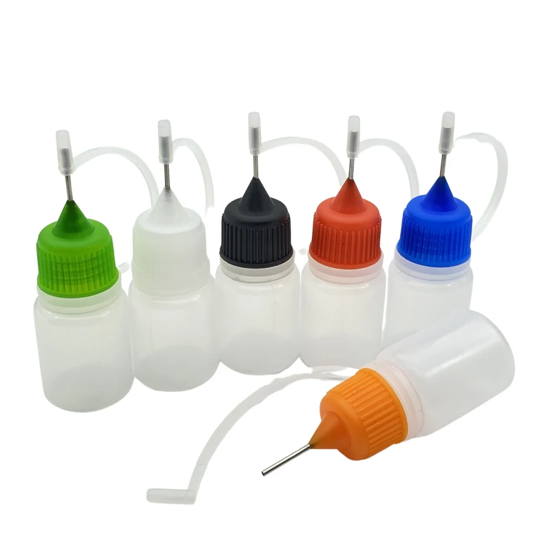 500 шт косметика парфюмерия диспенсер 5 мл Пластик флакон капельница бутылки с