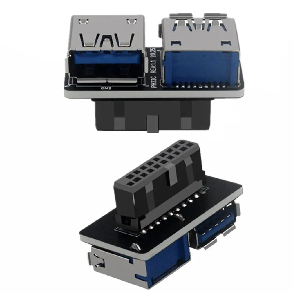 USB 3.0/3.1 Adapter C Type IDC 19P/20P To USB A Female Port Internal Connection 3.0 A Female Interfaces Section A/B/C
USB 3.0/3.1 Adapter C Type IDC 19P/20P To USB A Female Port Internal Connection 3.0 A Female Interfaces Section A/B/C