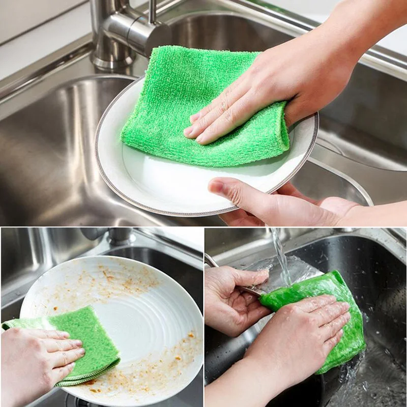 Creative New Scouring Pad High Quality A Dish Cloth High Quality Dish Towel Multicolor Fiber Dishtowels Oil The Dishtowels
Creative New Scouring Pad High Quality A Dish Cloth High Quality Dish Towel Multicolor Fiber Dishtowels Oil The Dishtowels