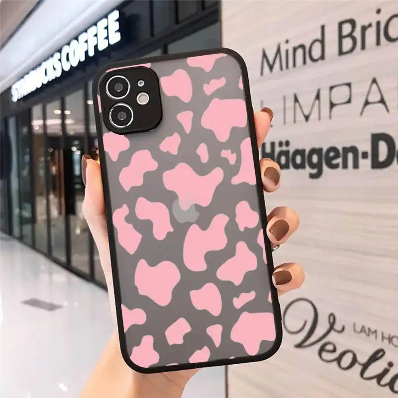 Leopard Print Phone Case For iphone 12 11 8 7 plus mini x xs xr pro max matte transparent cover
Leopard Print Phone Case For iphone 12 11 8 7 plus mini x xs xr pro max matte transparent cover