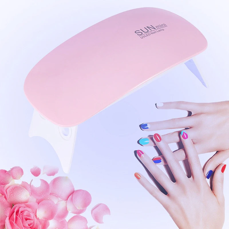 High Quality LED UV Nail Dryer Curing Lamp SUN Mini 6W Light Portable Gel Based Polish Nail Dryers
High Quality LED UV Nail Dryer Curing Lamp SUN Mini 6W Light Portable Gel Based Polish Nail Dryers