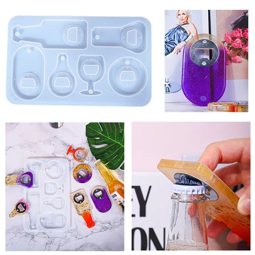 Storage Jewelry Making Tool Lid Remover Resin Crafts Epoxy Resin Mold Bottle Opener Corkscrew Mold Silicone Mould
Storage Jewelry Making Tool Lid Remover Resin Crafts Epoxy Resin Mold Bottle Opener Corkscrew Mold Silicone Mould