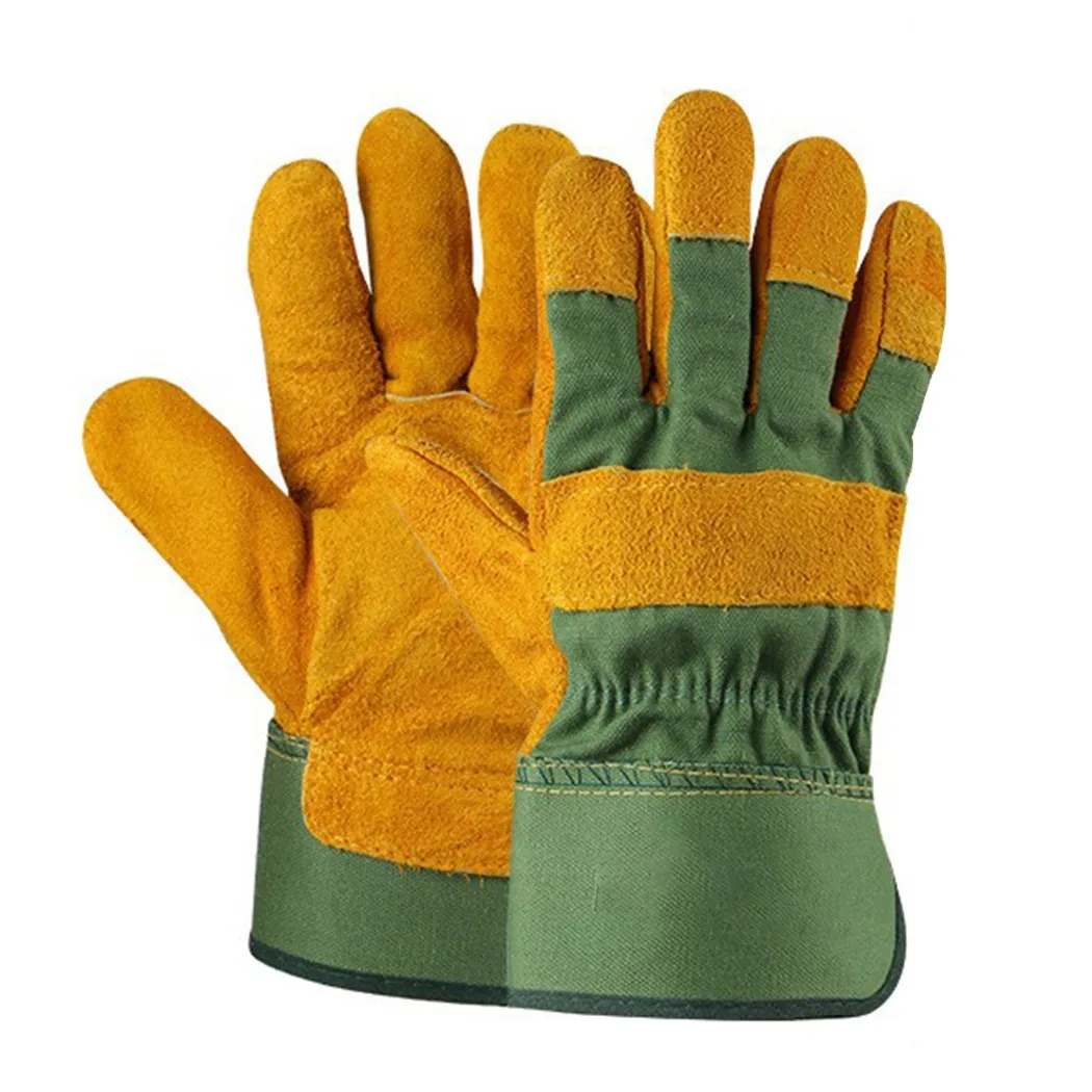 Leather Safety Protection Glove Gardening Gloves Ladies Mens Thorn Proof Thick Work Gauntlets Heavy Duty
Leather Safety Protection Glove Gardening Gloves Ladies Mens Thorn Proof Thick Work Gauntlets Heavy Duty