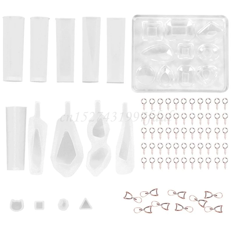 1Set Silicone Epoxy Stud Earrings Mold Pendant Casting Mould Handmade DIY Crafts Jewelry Making Tool
1Set Silicone Epoxy Stud Earrings Mold Pendant Casting Mould Handmade DIY Crafts Jewelry Making Tool