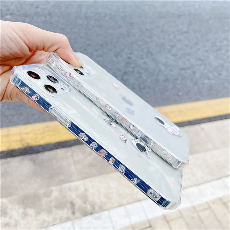 Transparent Astronaut Silicone Soft Phone Case For iPhone 7 8 Plus 2020 SE X XR XS Max 11 11Pro Max 12 12Pro Max Pro Mini Case 
Transparent Astronaut Silicone Soft Phone Case For iPhone 7 8 Plus 2020 SE X XR XS Max 11 11Pro Max 12 12Pro Max Pro Mini Case