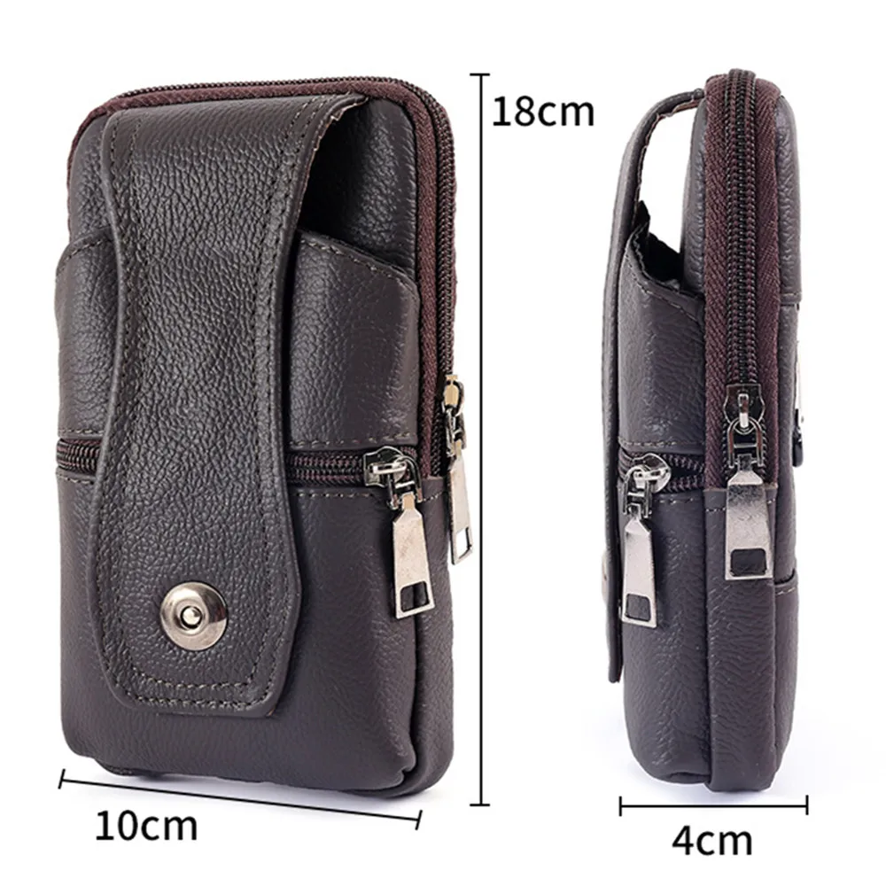 Mobile Buckle Belt Cross Body Bags Multi-layer Phone Large Pack Brown Shoulder Men Leather Waist Leather Multi-functional Bags
Mobile Buckle Belt Cross Body Bags Multi-layer Phone Large Pack Brown Shoulder Men Leather Waist Leather Multi-functional Bags