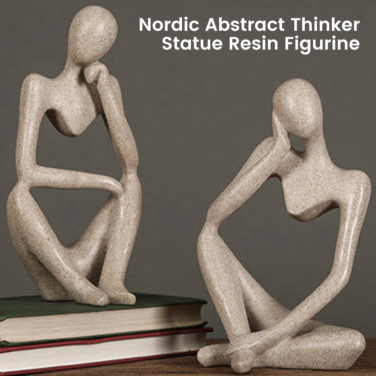 Nordic Abstract Statue Thinker Character Resin Statuette Modern Art Handmade Crafts Suitable For Office Home Desktop Decoration
Nordic Abstract Statue Thinker Character Resin Statuette Modern Art Handmade Crafts Suitable For Office Home Desktop Decoration