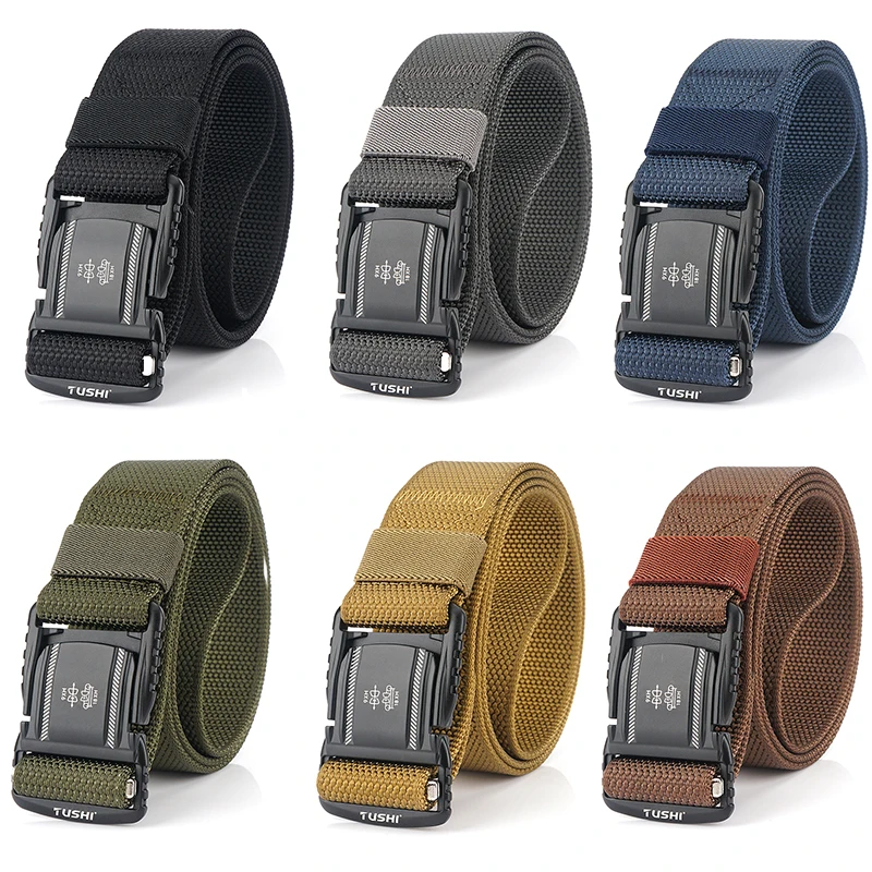 MEDYLA Men's Tactical Belt Hard Metal Magnetic Buckle Soft Nylon Military Army Belt Antioxidant Men's Gun Strap Accessories
MEDYLA Men's Tactical Belt Hard Metal Magnetic Buckle Soft Nylon Military Army Belt Antioxidant Men's Gun Strap Accessories