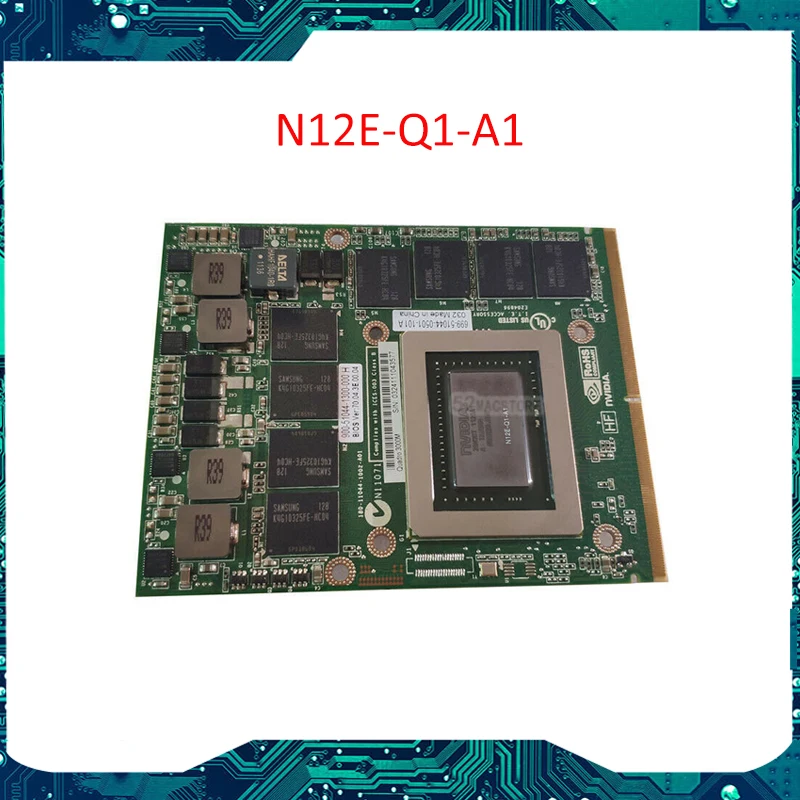0RDJT7 для ноутбука DELL M6600 3000M VGA RDJT7 N12E Q1 A1 2G GDDR5 видеокарта полностью