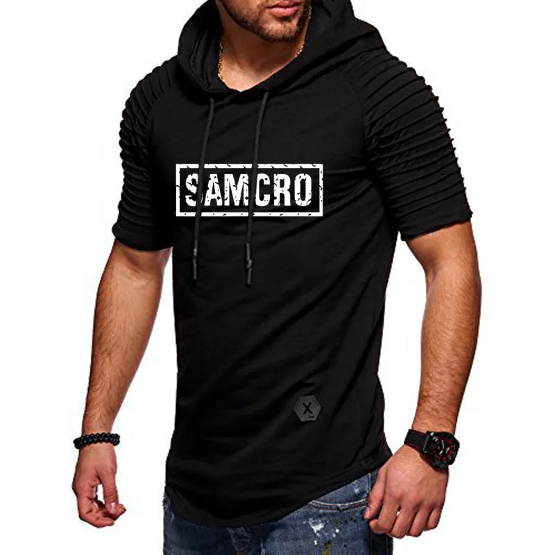 SOA Sons of anarchy the child Fashion SAMCRO Print T-Shirt Men Fashion short sleeve Cotton Casual Men slim fit Tee Shirts Hooded
SOA Sons of anarchy the child Fashion SAMCRO Print T-Shirt Men Fashion short sleeve Cotton Casual Men slim fit Tee Shirts Hooded