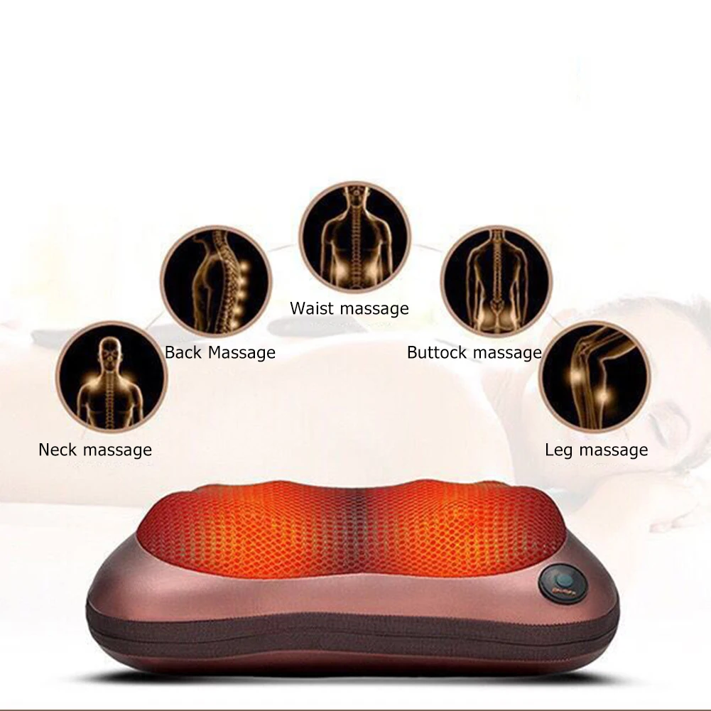 Electric Infrared Therapy Massage Pillow Electric Shoulder Back Heating Kneading Infrared Therapy Relaxation Massage Pillow 
Electric Infrared Therapy Massage Pillow Electric Shoulder Back Heating Kneading Infrared Therapy Relaxation Massage Pillow