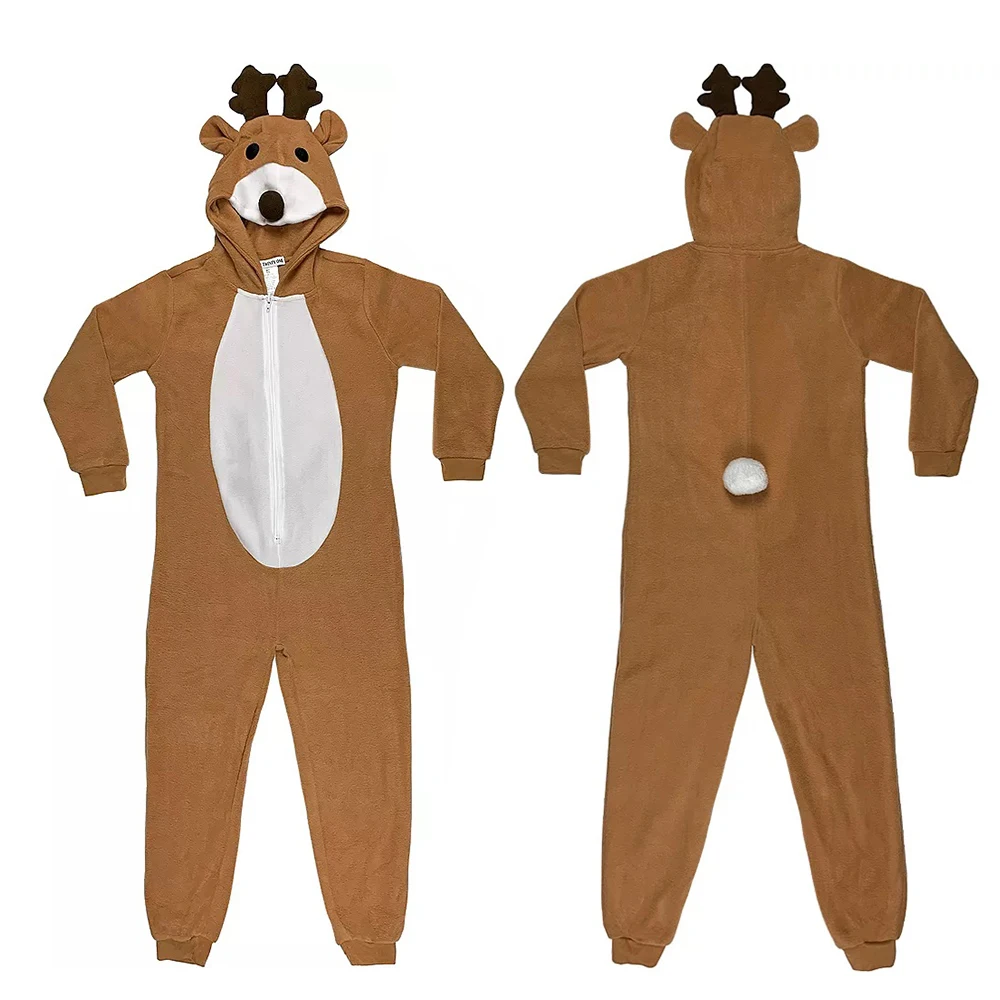 Reneecho Child Reindeer One Piece Costume Christmas Party Cosplay Boys Elk Deer Costume For Kids
Reneecho Child Reindeer One Piece Costume Christmas Party Cosplay Boys Elk Deer Costume For Kids