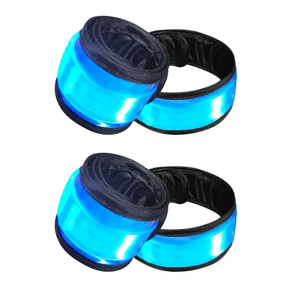 

High Visibility Reflective Bands Reflective Running Gear Safety Reflector For Arm Wrist Ankle Leg Safety Wristbands Straps For O