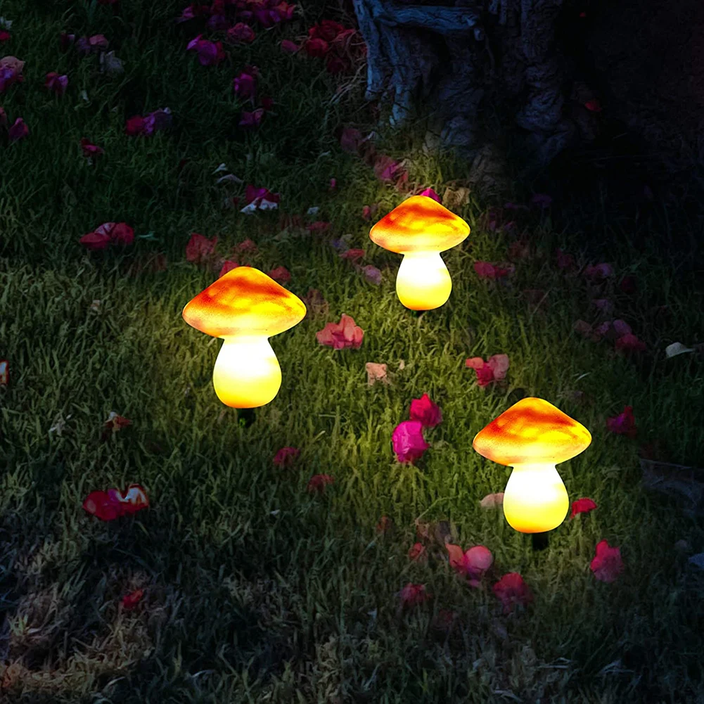 LED Solar Light Luminous Mushroom Waterproof Outdoor Garden Lawn Stakes Lamps Yard Art for Home Courtyard Decoration
LED Solar Light Luminous Mushroom Waterproof Outdoor Garden Lawn Stakes Lamps Yard Art for Home Courtyard Decoration