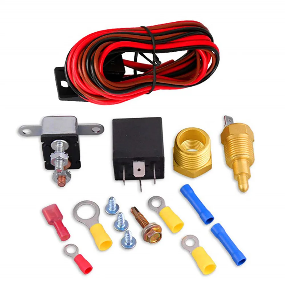 Auto Parts Temperature Relay Thermostat Car Electric Radiator 60A Cooling Fan Switch
Auto Parts Temperature Relay Thermostat Car Electric Radiator 60A Cooling Fan Switch