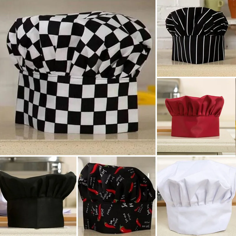 Chef Hat Elastic Comfortable Catering Baker Kitchen Adjustable Chef Cap 6 Colour
Chef Hat Elastic Comfortable Catering Baker Kitchen Adjustable Chef Cap 6 Colour