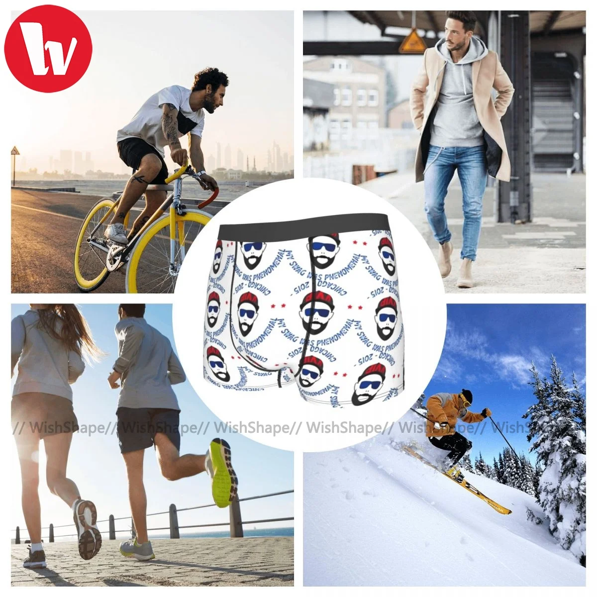 Swag Underwear Sublimation Hot Polyester Trunk Customs Breathable Men Boxer Brief
Swag Underwear Sublimation Hot Polyester Trunk Customs Breathable Men Boxer Brief
