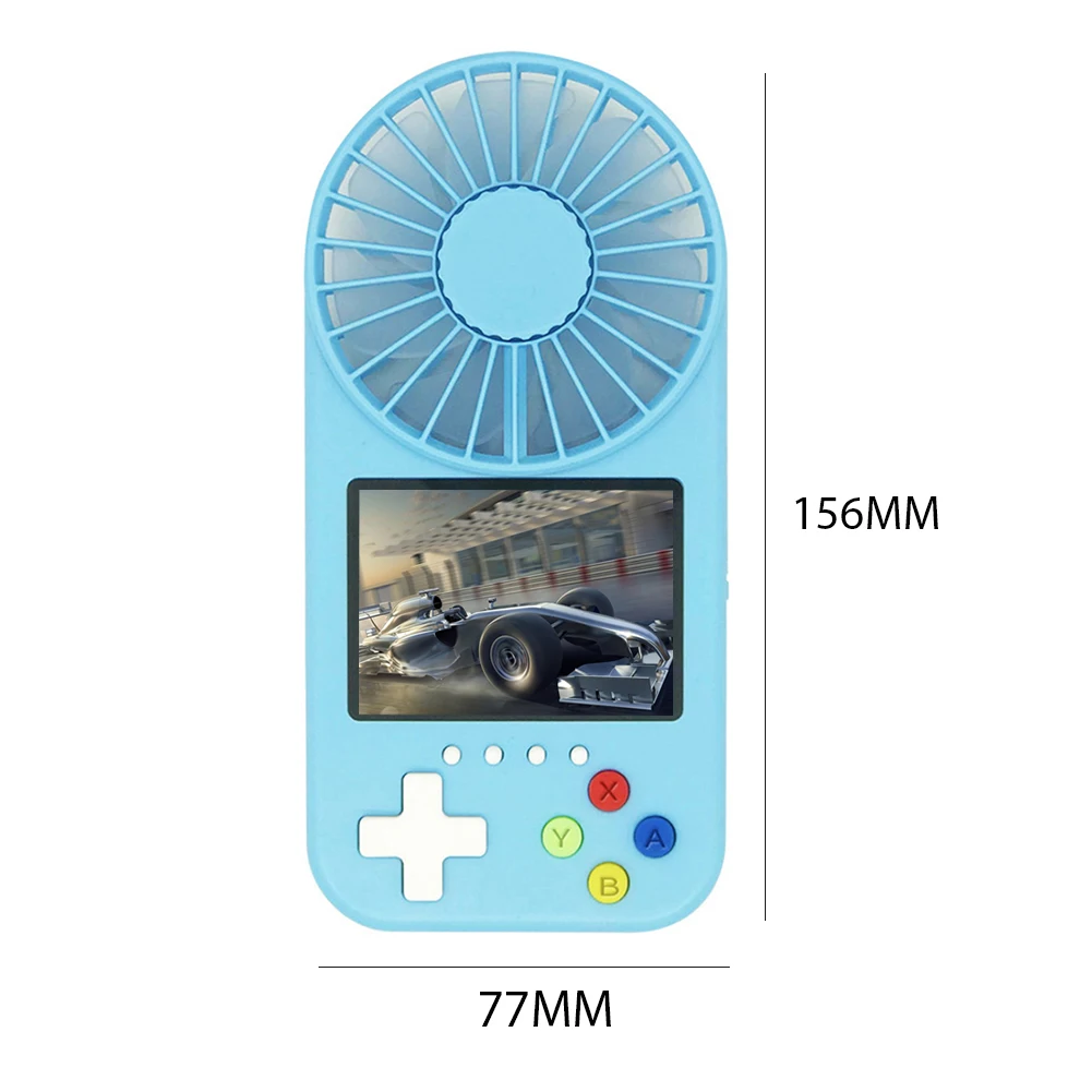 Handheld Luminous Fans Electric Retro Portable 400 in 1 Mini Screen Game Console Summer Cooling Fan w/ Lanyard Kids Gaming
Handheld Luminous Fans Electric Retro Portable 400 in 1 Mini Screen Game Console Summer Cooling Fan w/ Lanyard Kids Gaming