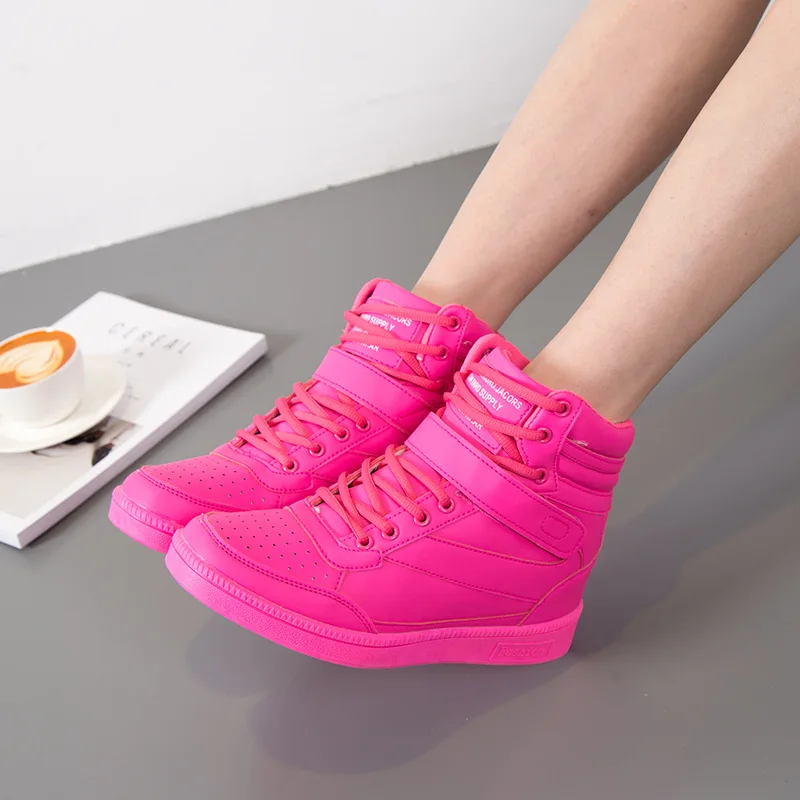 Women's Sneakers Women Spring White Wedge Sports Shoes Female Casual Vulcanized Shoe Running Fashionable Platform High Sneakerhj
Women's Sneakers Women Spring White Wedge Sports Shoes Female Casual Vulcanized Shoe Running Fashionable Platform High Sneakerhj
