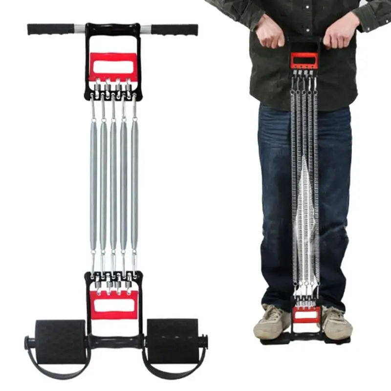 Stainless Steel Spring Chest Developer Expander Men Fitness Tension Puller Muscles Exercise Workout Equipment Resistance Bands
Stainless Steel Spring Chest Developer Expander Men Fitness Tension Puller Muscles Exercise Workout Equipment Resistance Bands